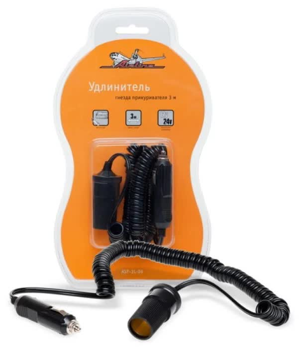 Удлинитель прикуривателя Airline ASP-3L-06 3м
Удлинитель прикуривателя Airline ASP-3L-06 3м