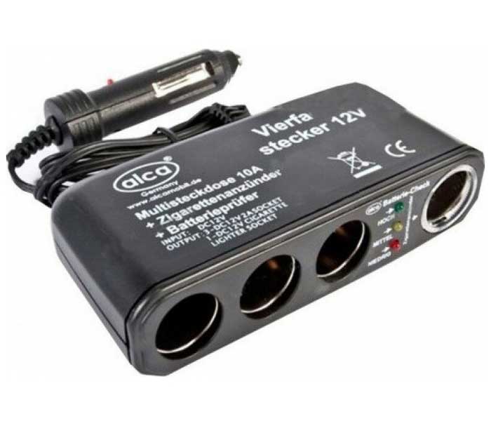 Разветвитель прикуривателя Alca 510400
Разветвитель прикуривателя Alca 510400