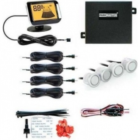 Парктроник ParkMaster 238 Silver (для переднего и заднего бампера)
Парктроник ParkMaster 238 Silver (для переднего и заднего бампера)