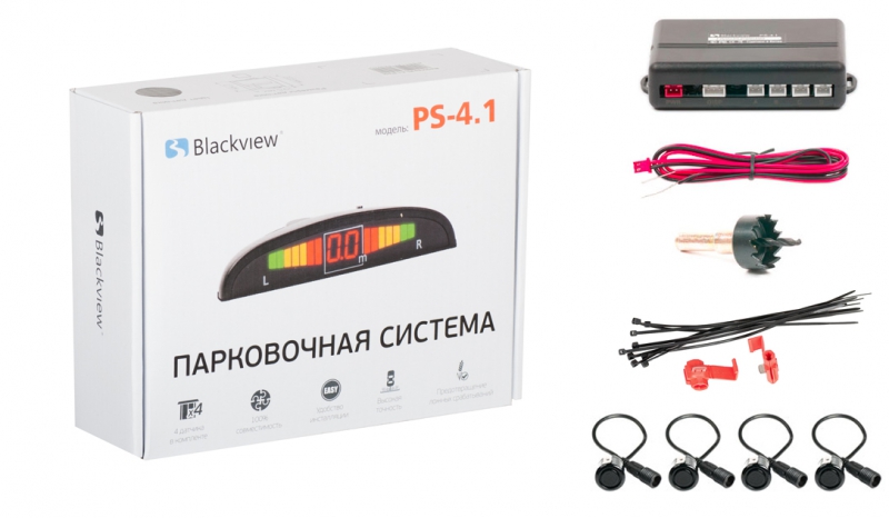Парктроник для коммерческого транспорта Blackview PS-4.1 TRUCK SMART BLACK
Парктроник для коммерческого транспорта Blackview PS-4.1 TRUCK SMART BLACK