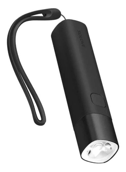 Фонарик портативный Xiaomi Mi SOLOVE X3s Portable Flashlight Power Bank 3000 mAh black
Фонарик портативный Xiaomi Mi SOLOVE X3s Portable Flashlight Power Bank 3000 mAh black
