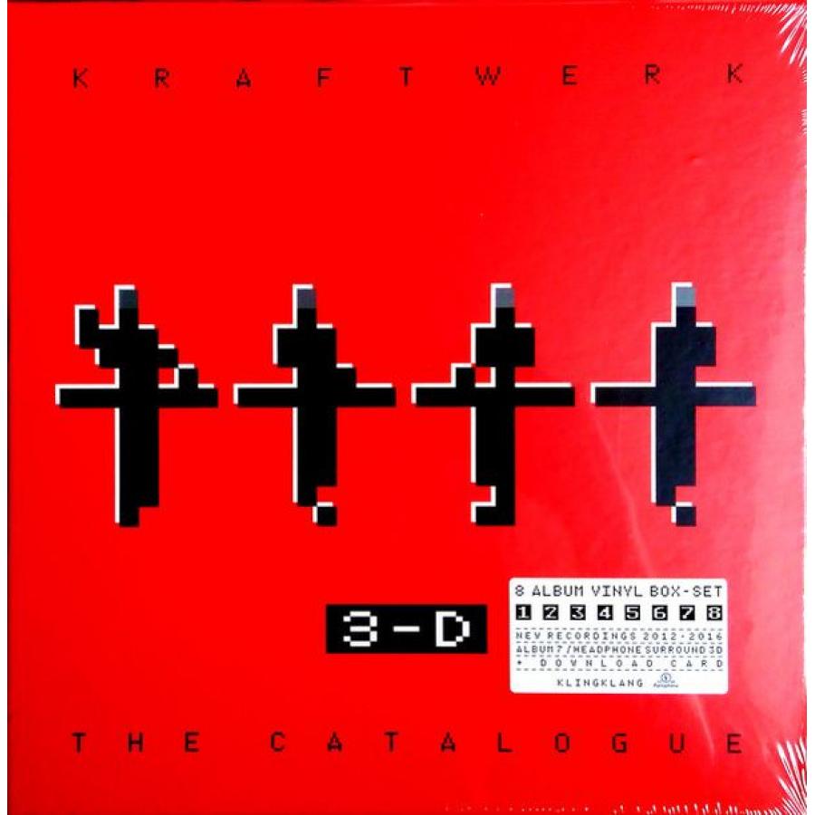 Виниловая пластинка Kraftwerk, 3-D The Catalogue (Box Set) (barcode 0190295923518
Виниловая пластинка Kraftwerk, 3-D The Catalogue (Box Set) (barcode 0190295923518