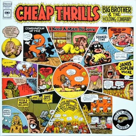 Big Brother & The Holding Company - Cheap Thrills (0190758749914) виниловая пластинка
Big Brother & The Holding Company - Cheap Thrills (0190758749914) виниловая пластинка