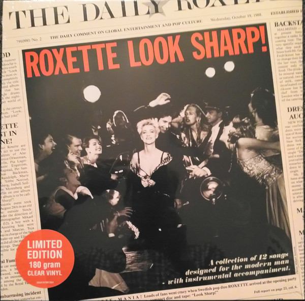 Виниловая пластинка Roxette, Look Sharp! (5054197081354)
Виниловая пластинка Roxette, Look Sharp! (5054197081354)