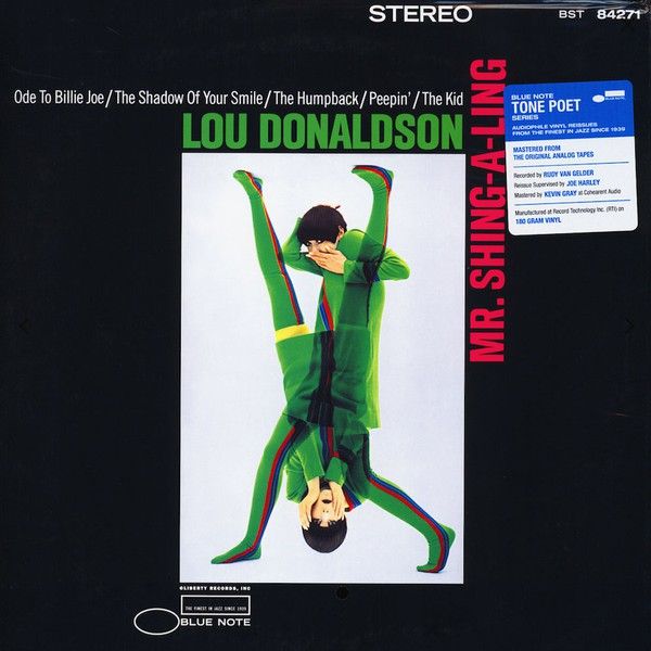 Виниловая пластинка Lou Donaldson, Mr. Shing-A-Ling (Tone Poet) (0602577388514
Виниловая пластинка Lou Donaldson, Mr. Shing-A-Ling (Tone Poet) (0602577388514