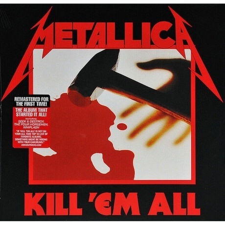 Metallica - Kill 'Em All (0602547885289) виниловая пластинка
Metallica - Kill 'Em All (0602547885289) виниловая пластинка