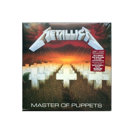 Metallica - Master Of Puppets (0602557382594) виниловая пластинка
Metallica - Master Of Puppets (0602557382594) виниловая пластинка