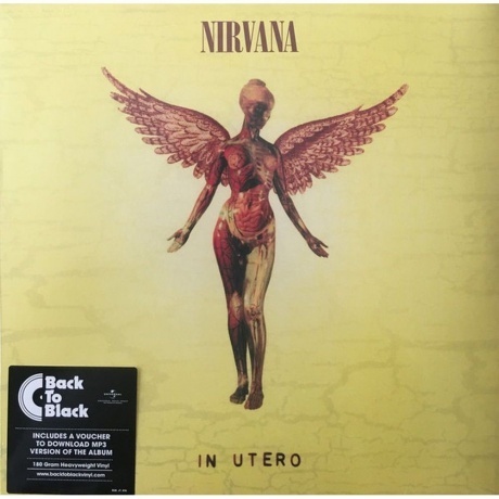 Nirvana - In Utero (0720642453612) виниловая пластинка
Nirvana - In Utero (0720642453612) виниловая пластинка