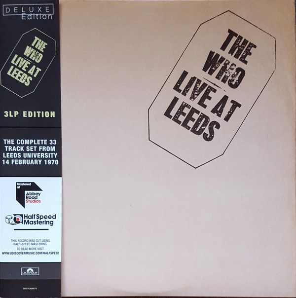 Виниловая пластинка The Who, Live At Leeds (Half Speed Vinyl) (0600753698075
Виниловая пластинка The Who, Live At Leeds (Half Speed Vinyl) (0600753698075