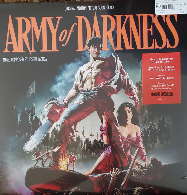 Виниловая пластинка OST, Army Of Darkness (Joseph LoDuca) (0888072157934)
Виниловая пластинка OST, Army Of Darkness (Joseph LoDuca) (0888072157934)
