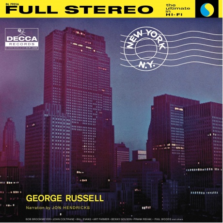 George Russell - New York, N.Y. (Analogue, Acoustic Sounds) (0602435120935) виниловая пластинка
George Russell - New York, N.Y. (Analogue, Acoustic Sounds) (0602435120935) виниловая пластинка
