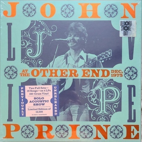 John Prine - Live At The Other End, 1975 (Box) (0603497844975) виниловая пластинка
John Prine - Live At The Other End, 1975 (Box) (0603497844975) виниловая пластинка