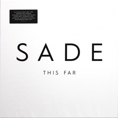 Sade - This Far (Box) (Half Speed) (0889854561215) виниловая пластинка
Sade - This Far (Box) (Half Speed) (0889854561215) виниловая пластинка