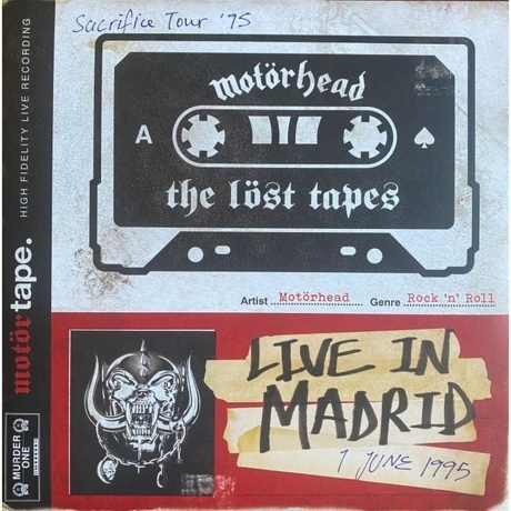 Motorhead - Lost Tapes Vol.1 (Live In Madrid 1995) (coloured) (4050538686289) виниловая пластинка
Motorhead - Lost Tapes Vol.1 (Live In Madrid 1995) (coloured) (4050538686289) виниловая пластинка