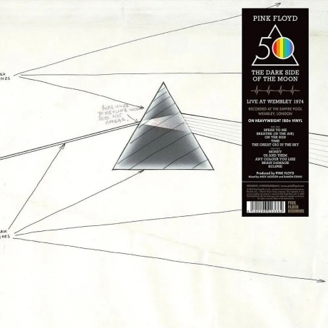 Pink Floyd - The Dark Side Of The Moon - Live At Wembley 1974 (Lp+Posters) (0190296203664) виниловая пластинка
Pink Floyd - The Dark Side Of The Moon - Live At Wembley 1974 (Lp+Posters) (0190296203664) виниловая пластинка