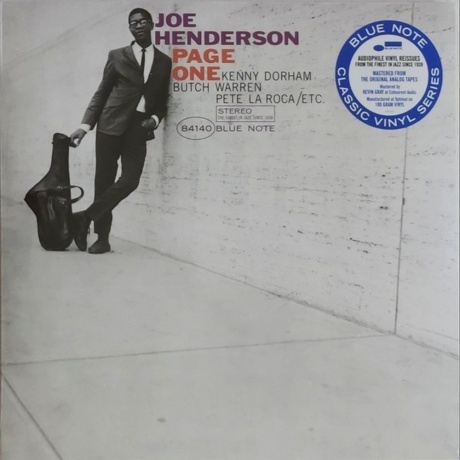 Joe Henderson - Page One (0602507465636) виниловая пластинка
Joe Henderson - Page One (0602507465636) виниловая пластинка