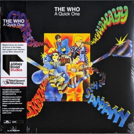 The Who - A Quick One (Half Speed) (0602435599823) виниловая пластинка
The Who - A Quick One (Half Speed) (0602435599823) виниловая пластинка