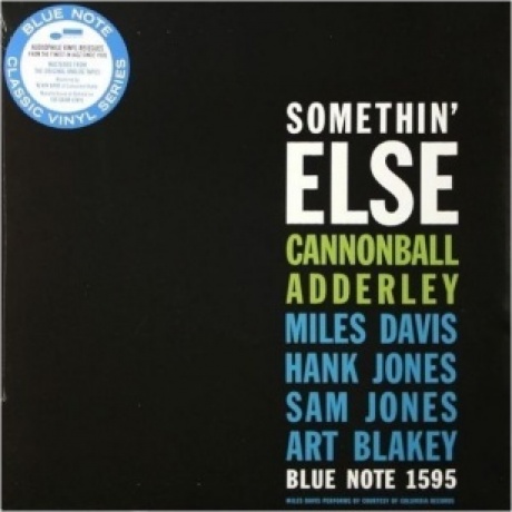 Cannonball Adderley - Somethin' Else (0602507465551) виниловая пластинка
Cannonball Adderley - Somethin' Else (0602507465551) виниловая пластинка