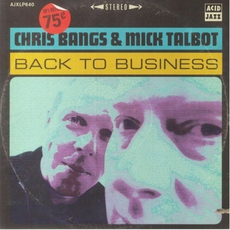 Chris Bangs & Mick Talbot - Back To Business (5051083176620) виниловая пластинка
Chris Bangs & Mick Talbot - Back To Business (5051083176620) виниловая пластинка
