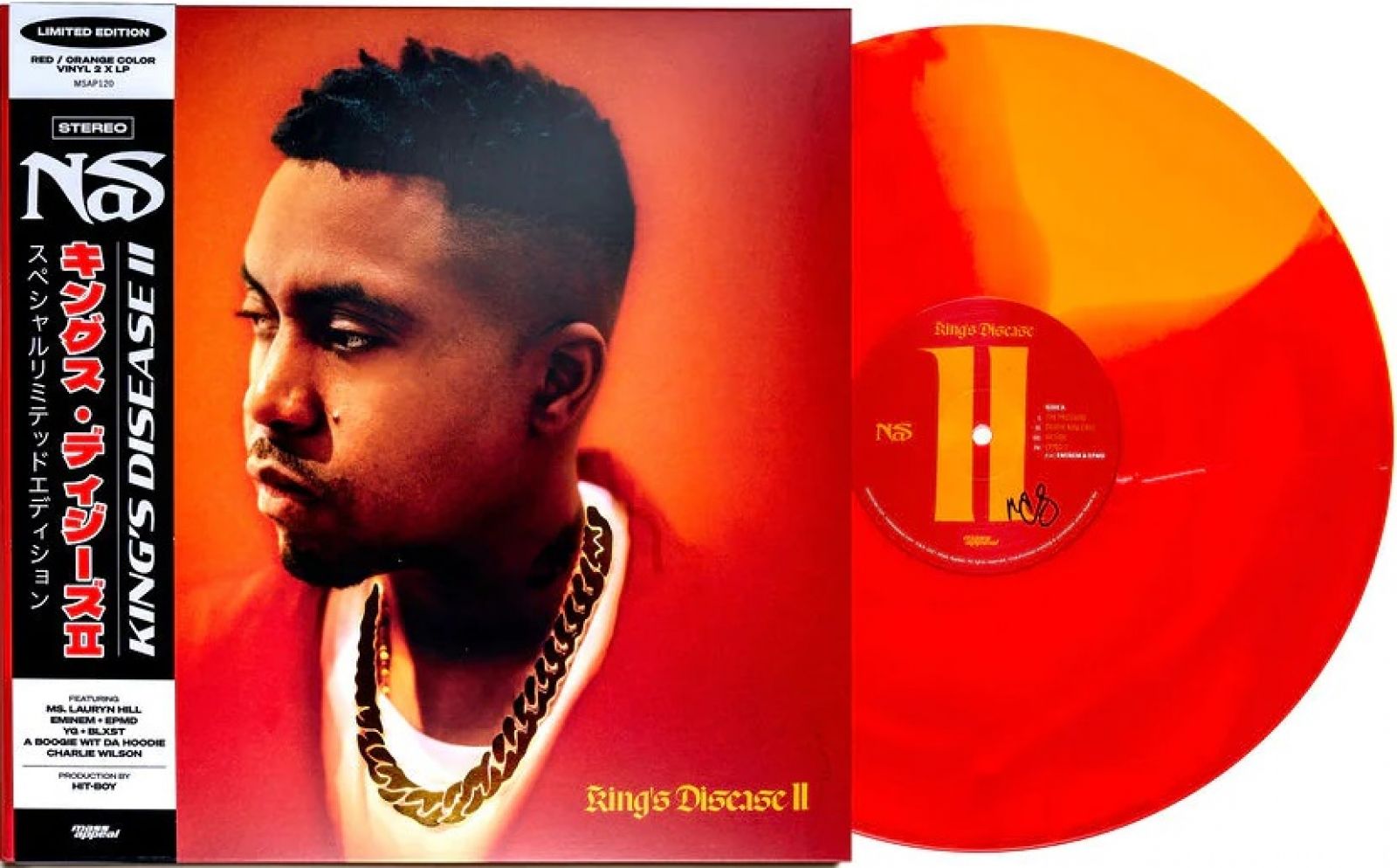 Виниловая пластинка Nas, King's Disease II (coloured) (0222718918969)
Виниловая пластинка Nas, King's Disease II (coloured) (0222718918969)