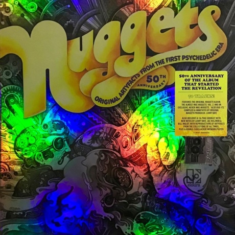 Various Artists - Nuggets: Original Artyfacts From The First Psychedelic Era (1965-1968) (Box) (0603497838332) виниловая пластинка
Various Artists - Nuggets: Original Artyfacts From The First Psychedelic Era (1965-1968) (Box) (0603497838332) виниловая пластинка