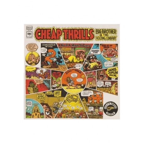 Big Brother & The Holding Company - Cheap Thrills (8718469530083) виниловая пластинка
Big Brother & The Holding Company - Cheap Thrills (8718469530083) виниловая пластинка