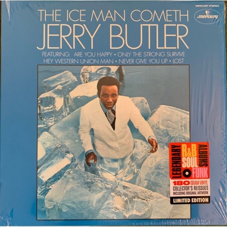 Jerry Butler - The Ice Man Cometh (8435395502525) виниловая пластинка
Jerry Butler - The Ice Man Cometh (8435395502525) виниловая пластинка