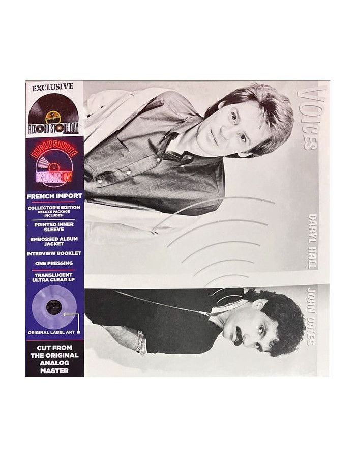 3700477833770, Виниловая пластинка Hall, Daryl; Oates, John, Voices (coloured)
3700477833770, Виниловая пластинка Hall, Daryl; Oates, John, Voices (coloured)