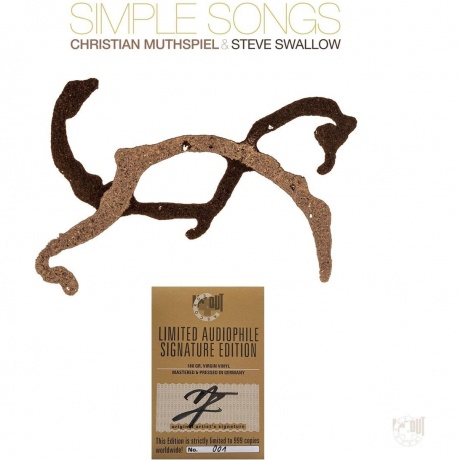 Christian Muthspiel & Steve Swallow - Simple Songs (Audiophile Edition) (0798747712019) виниловая пластинка
Christian Muthspiel & Steve Swallow - Simple Songs (Audiophile Edition) (0798747712019) виниловая пластинка