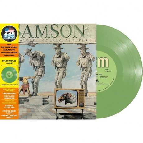 Samson - Shock Tactics (coloured) (0819514012115) виниловая пластинка
Samson - Shock Tactics (coloured) (0819514012115) виниловая пластинка