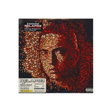 Eminem - Relapse (0602527056388) виниловая пластинка
Eminem - Relapse (0602527056388) виниловая пластинка