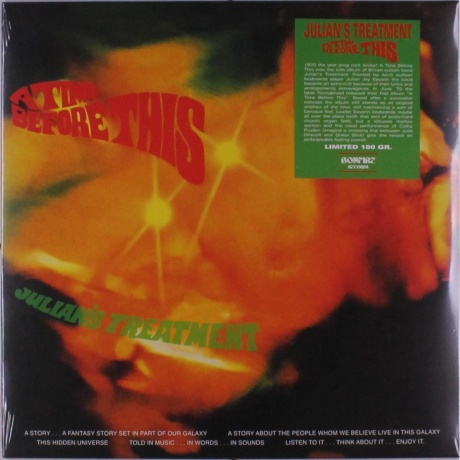 Julian's Treatment - A Time Before This (7427251606950) виниловая пластинка
Julian's Treatment - A Time Before This (7427251606950) виниловая пластинка
