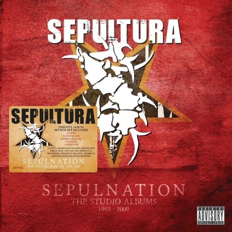 Sepultura - Sepulnation - The Studio Album 1998-2009 (Box) (4050538670844) виниловая пластинка
Sepultura - Sepulnation - The Studio Album 1998-2009 (Box) (4050538670844) виниловая пластинка