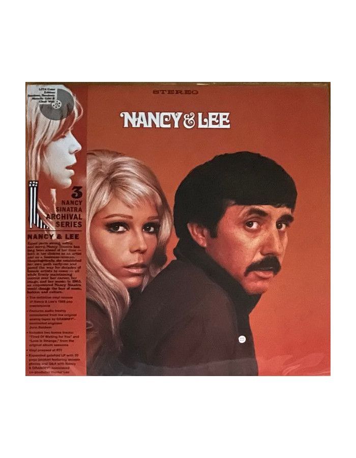 Виниловая пластинка Sinatra, Nancy; Hazlewood, Lee, Nancy & Lee (coloured) (0826853119818)
Виниловая пластинка Sinatra, Nancy; Hazlewood, Lee, Nancy & Lee (coloured) (0826853119818)