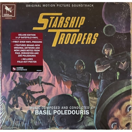 OST - Starship Troopers (Basil Poledouris) (0888072450653) виниловая пластинка
OST - Starship Troopers (Basil Poledouris) (0888072450653) виниловая пластинка
