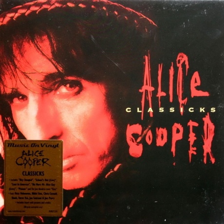 Alice Cooper - Classicks (8719262014657) виниловая пластинка
Alice Cooper - Classicks (8719262014657) виниловая пластинка