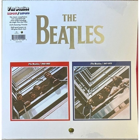 The Beatles - 1962-1966 & 1967-1970 (Box) (Half Speed) (0602455921000) виниловая пластинка
The Beatles - 1962-1966 & 1967-1970 (Box) (Half Speed) (0602455921000) виниловая пластинка
