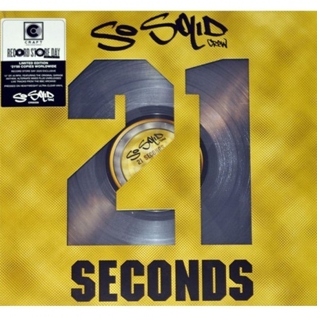 So Solid Crew - 21 Seconds (EP) (coloured) (0888072159525) виниловая пластинка
So Solid Crew - 21 Seconds (EP) (coloured) (0888072159525) виниловая пластинка