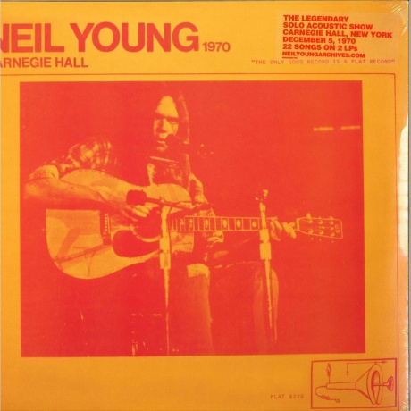 Neil Young - Carnegie Hall 1970 (0093624885153) виниловая пластинка
Neil Young - Carnegie Hall 1970 (0093624885153) виниловая пластинка