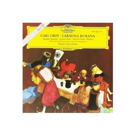 Eugen Jochum - Orff: Carmina Burana (Analogue) (4260019714435) виниловая пластинка
Eugen Jochum - Orff: Carmina Burana (Analogue) (4260019714435) виниловая пластинка