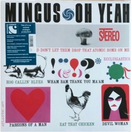 Charles Mingus - Oh Yeah (Analogue) (4260019716149) виниловая пластинка
Charles Mingus - Oh Yeah (Analogue) (4260019716149) виниловая пластинка