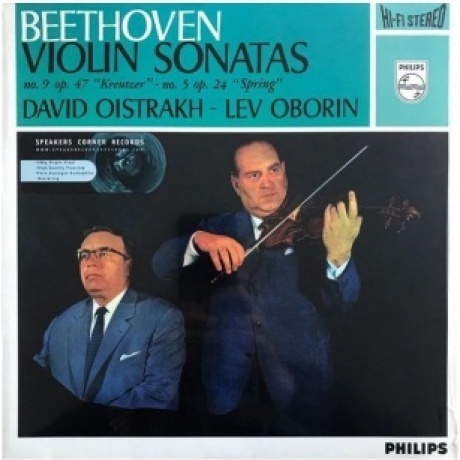 David Oistrakh & Lev Oborin - Beethoven: Violin Sonatas Nos. 5 & 9 (Analogue) (4260019710758) виниловая пластинка
David Oistrakh & Lev Oborin - Beethoven: Violin Sonatas Nos. 5 & 9 (Analogue) (4260019710758) виниловая пластинка