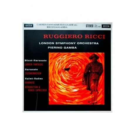 Ruggiero Ricci - Bizet: Carmen Fantaisie/ Sarasate: Zigeunerweisen/ Saint-Saens: Introduction, Rondo Capriccioso (Analogue) (4260019710789) виниловая пластинка
Ruggiero Ricci - Bizet: Carmen Fantaisie/ Sarasate: Zigeunerweisen/ Saint-Saens: Introduction, Rondo Capriccioso (Analogue) (4260019710789) виниловая пластинка