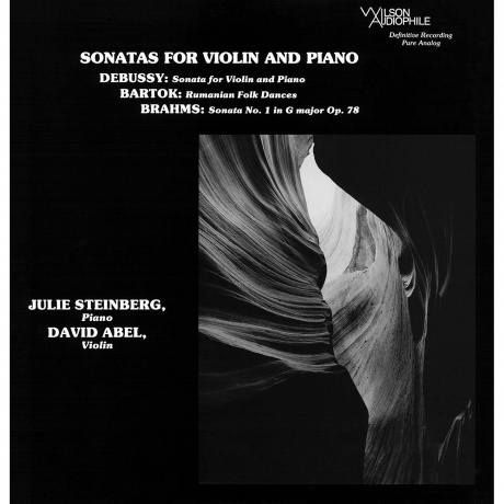 Julie Steinberg & David Abel - Debussy/ Brahms/ Bartok: Sonatas For Violin And Piano (Analogue) (0753088872211) виниловая пластинка
Julie Steinberg & David Abel - Debussy/ Brahms/ Bartok: Sonatas For Violin And Piano (Analogue) (0753088872211) виниловая пластинка