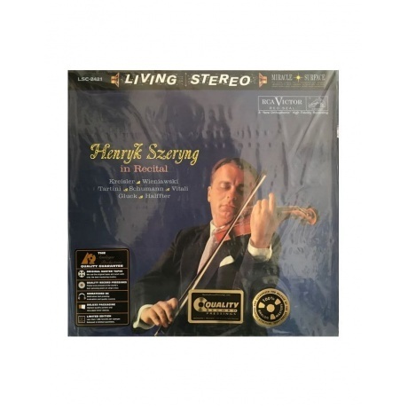 Henryk Szeryng - In Recital: Kreisler/ Wieniawski/ Tartini/ Schumann/ Vitali/ Gluck/ Halffter (Analogue) (0753088242113) виниловая пластинка
Henryk Szeryng - In Recital: Kreisler/ Wieniawski/ Tartini/ Schumann/ Vitali/ Gluck/ Halffter (Analogue) (0753088242113) виниловая пластинка