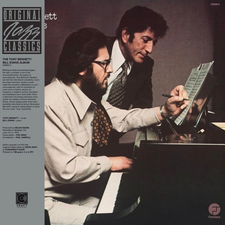 Tony Bennett & Bill Evans - The Tony Bennett/ Bill Evans Album (Analogue, Original Jazz Classics) (0888072505100) виниловая пластинка
Tony Bennett & Bill Evans - The Tony Bennett/ Bill Evans Album (Analogue, Original Jazz Classics) (0888072505100) виниловая пластинка