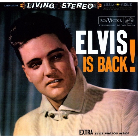 Elvis Presley - Elvis Is Back (Analogue) (0753088223174) виниловая пластинка
Elvis Presley - Elvis Is Back (Analogue) (0753088223174) виниловая пластинка