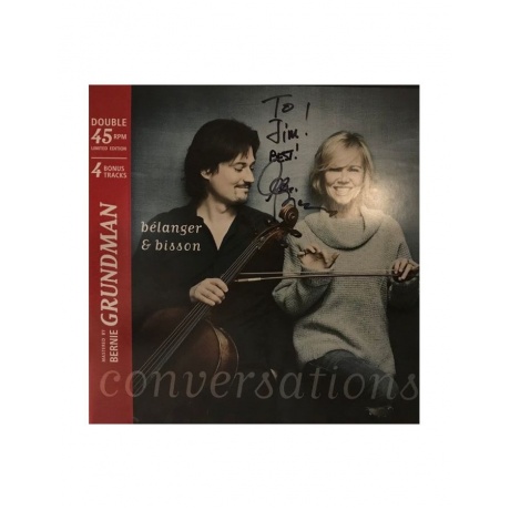 0619061699759, Bisson, Anne; Belanger, Vincent, Conversations (Audiophile Edition) виниловая пластинка
0619061699759, Bisson, Anne; Belanger, Vincent, Conversations (Audiophile Edition) виниловая пластинка
