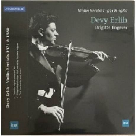 Devy Erlih & Brigitte Engerer - Violin Recitals 1971 & 1980 (8809300905402) виниловая пластинка
Devy Erlih & Brigitte Engerer - Violin Recitals 1971 & 1980 (8809300905402) виниловая пластинка