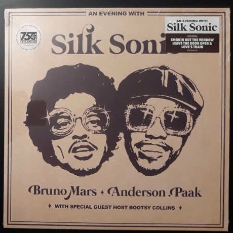 Silk Sonic (Bruno Mars & Anderson.Paak) - An Evening With Silk Sonic (0075678626654) виниловая пластинка
Silk Sonic (Bruno Mars & Anderson.Paak) - An Evening With Silk Sonic (0075678626654) виниловая пластинка